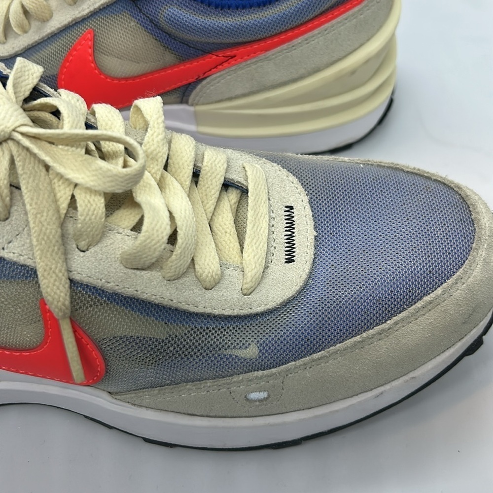 NIKE WAFFLE ONE (GS) 7 Youth 8.5 WOMEN’S ‘COCONUT MILK CRIMSON ROYAL’
USED GOOD - Picture 12 of 15
